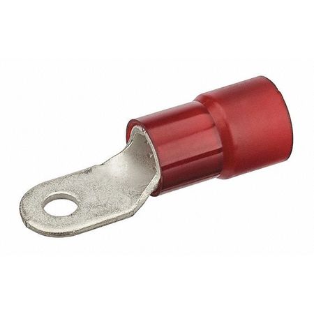 NSI INDUSTRIES 2 AWG Nylon Ring Terminal 1/4" Stud R2-14N