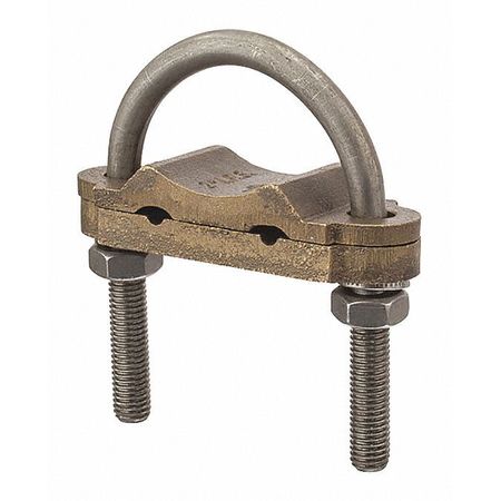 NSI INDUSTRIES U Bolt Clamp 2 Cond. 2 Pipe 250-2/0 UC-233