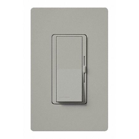 LUTRON Dimmers, Diva, CFL/LED, Gray DVCL-153P-GR