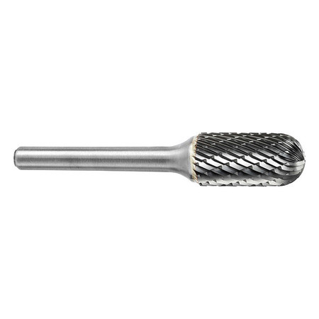 SGSPRO Carbide Bur, Cyl End Radius, 3/4in, Double 11853