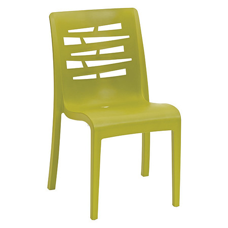 GROSFILLEX Essenza Stacking Chair, Fern Green US218152