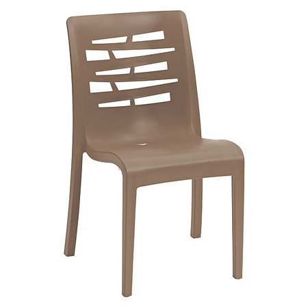 GROSFILLEX Essenza Stacking Chair, Taupe US218181