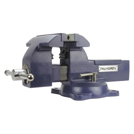 Palmgren 5" Heavy Duty Comb. Bench and Pipe Vise, 5" with 9629745