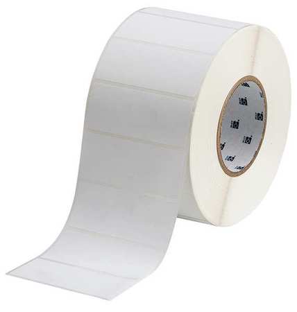 BRADY Label, White, Labels/Roll: 3000 THT-158-490-3