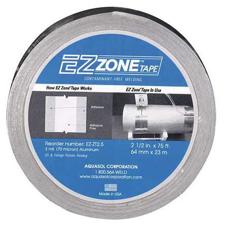 Aquasol Aluminum Tape, 2 1/2x75 Ft. EZ-ZT 2.5