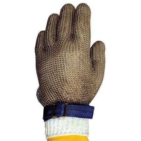 CONDOR Cut Resistant Gloves, Stainless Steel Mesh, M, 1 PR 18C892