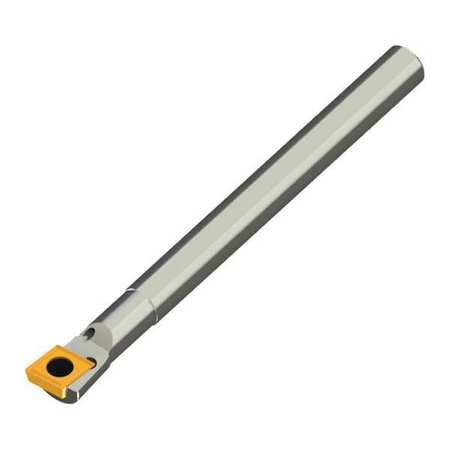 MICRO 100 Indexable Boring Bar, A10M SCLCR 2, 6 in L, High Speed Steel, 80 Degrees  Diamond Insert Shape 20-0829