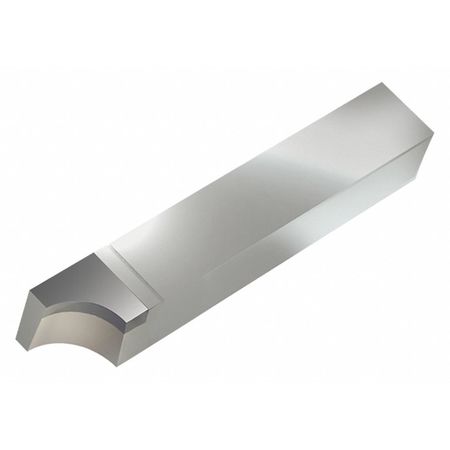 MICRO 100 Brazed Tool Bit, RAD, 3.5 In L, 1/2 In W RAD-12