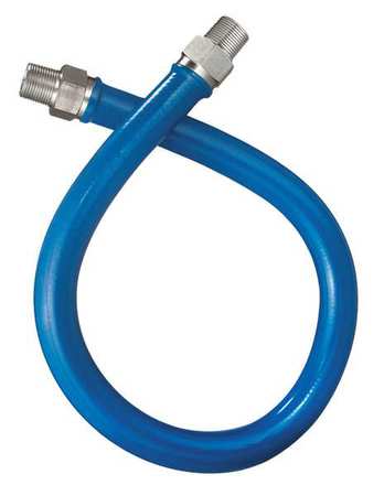 DORMONT Gas Safety Hose, 1 x48 In L, 451,000 BTU 16100BP48