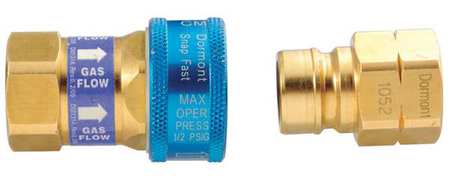 Dormont Disconnect Coupling, Thermal, Quick, 1 In A100