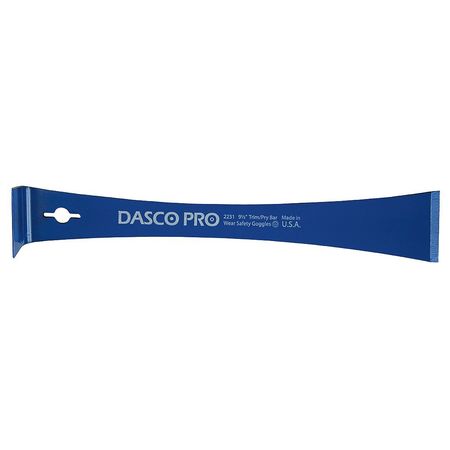 Dasco Pro Flat Trim/Pry Bar, 9-1/2" L 2231-0