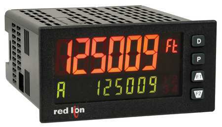 RED LION CONTROLS Digital Panel Meters, LCD, PAX2D PAX2D000