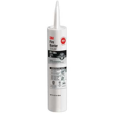 3M Fire Barrier Sealant, 10.1 oz., Red FD150+RED(10.1OZ)