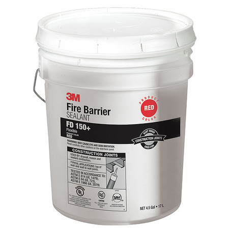 3M Fire Barrier Sealant, 4.5 gal., Red FD150+RED(4.5GAL)