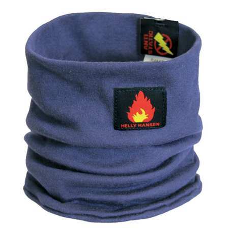 Helly Hansen Flame Resistant Neck Gaiter, Blue, Blend of Kermel(R), Viscose and Beltron Interlock 79893_560-STD