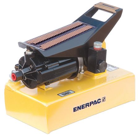 ENERPAC PA1150, Air Hydraulic Pump, 80 in3 Usable Oil, 8 in3/min Oil Flow at 10,000 psi PA1150