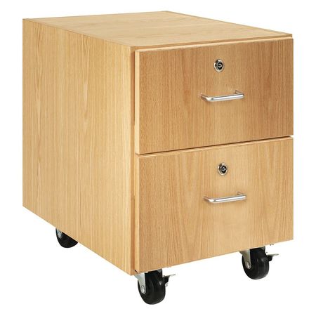 DIVERSIFIED SPACES Red Oak Storage Cabinet, 24 in W, 30 in H M40-2422-H30K