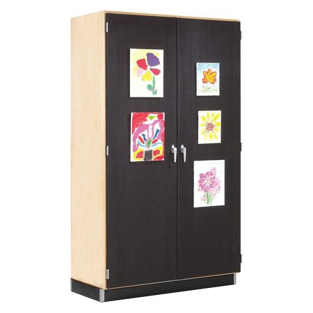 DIVERSIFIED SPACES Maple Storage Cabinet, 48 in W, 84 in H 359-4822M