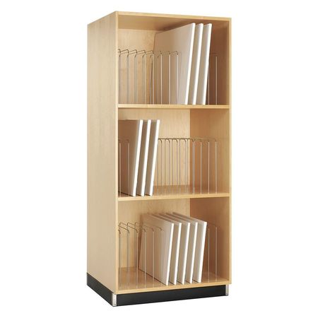 Diversified Spaces Maple Storage Cabinet, 36 in W, 84 in H 333-3630M
