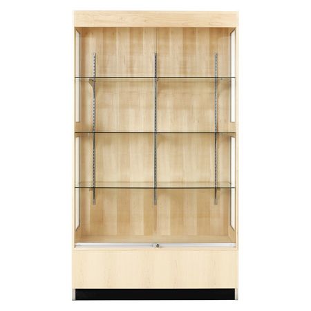 DIVERSIFIED SPACES Maple Storage Cabinet, 48 in W, 84 in H 380-4822M