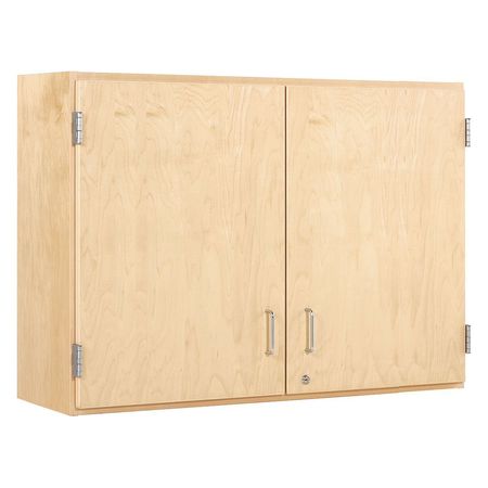 DIVERSIFIED SPACES Maple Wall Storage Cabinet, 48 in W, 30 in H D03-4812M