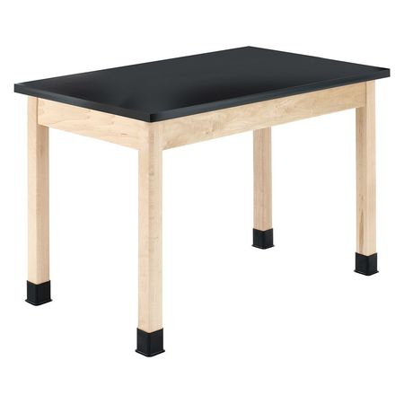 DIVERSIFIED SPACES Rectangle Table , 60" W 30" H, Oak Tabletop Wood P7226K30L