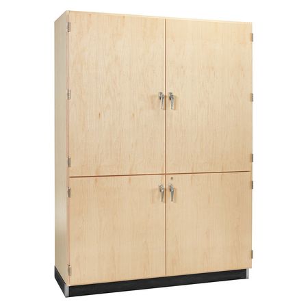 DIVERSIFIED SPACES Maple Tool Storage Cabinet, 60 in W, 84 in H TC-10