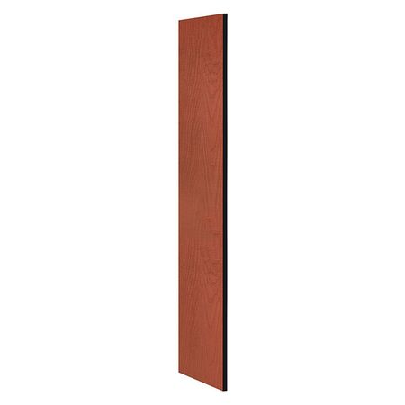 SALSBURY INDUSTRIES End Panel, Flat Top, 18" Wx60" H, Cherry 33303CHE