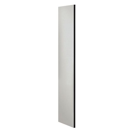 SALSBURY INDUSTRIES End Panel, Flat Top, 24" Wx72" H, Gray 30043GRY