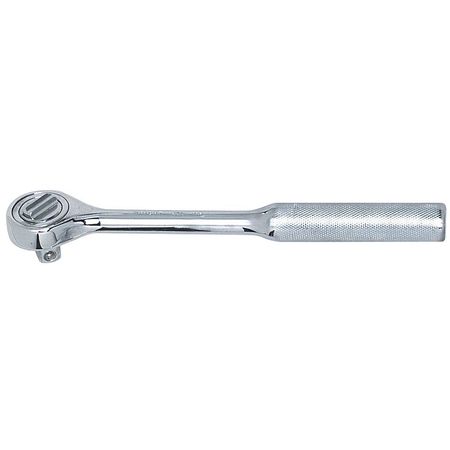 WRIGHT TOOL 1/2" Drive 45 Geared Teeth Ratchet, Knurled Grip, 1/2" Drive, 10-1/4" 4426