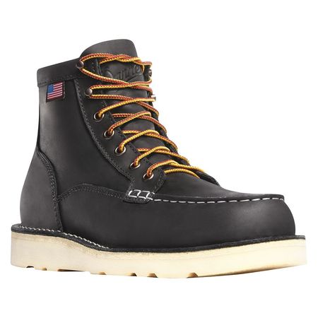 DANNER Black Boot, ST, USA Bullrun, 6", Sz11.5D, PR 15569