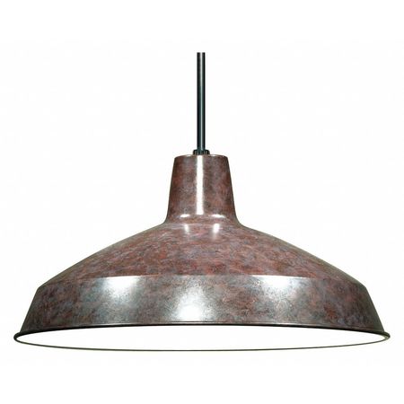 NUVO 1-Light - 16in. - Pendant - Warehouse Shade - Old Bronze Finish SF76-662