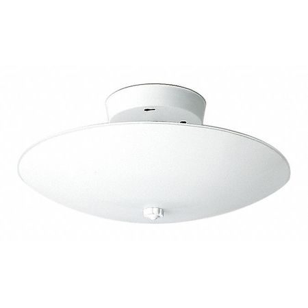 NUVO 2 Light 12 in. Ceiling Fixture White Round White SF77-823