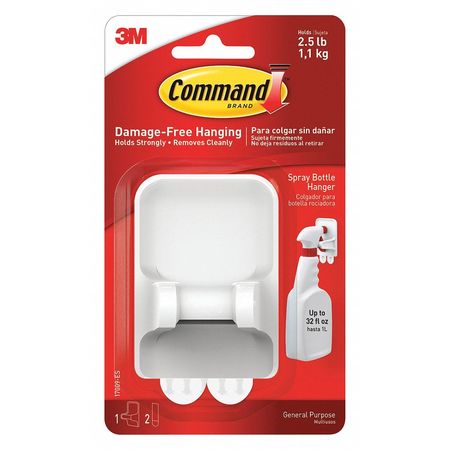 Command Spray Bottle Hanger, PK12 17009