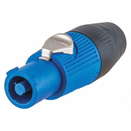 HUBBELL WIRING DEVICE-KELLEMS Insul-Lock Connector Power In Blue HBLCPIBL