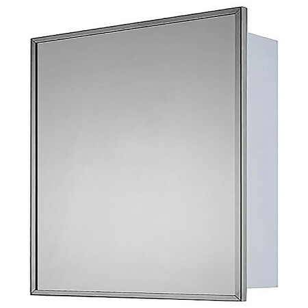 Ketcham 24" x 24" Deluxe Surface Mounted SS Framed Medicine Cabinet 184-SM