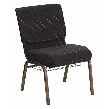 Flash Furniture Church Chair, 25"L33"H, FabricSeat, HerculesSeries FD-CH0221-4-GV-S0806-BAS-GG