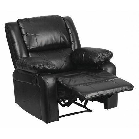 Flash Furniture Recliner, 31" to 64" x 26" to 36", Upholstery Color: Black BT-70597-1-GG