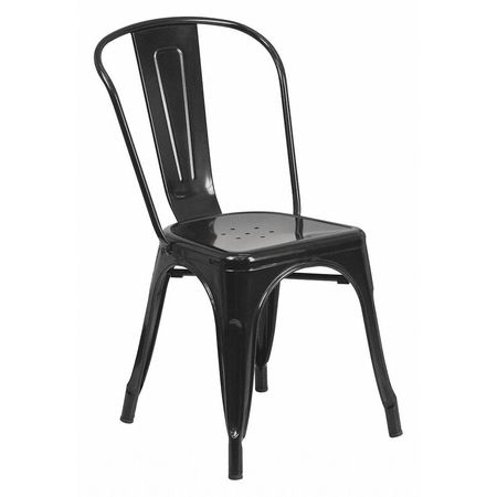 Flash Furniture Chair, 20"L33"H, ContemporarySeries CH-31230-BK-GG