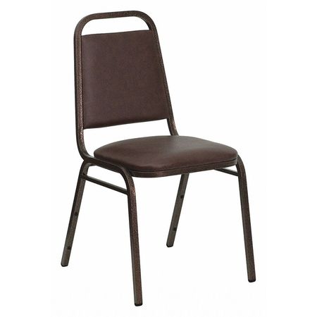 Flash Furniture Banquet Chair, 20-1/4"L34"H, VinylSeat, HerculesSeries FD-BHF-2-BN-GG