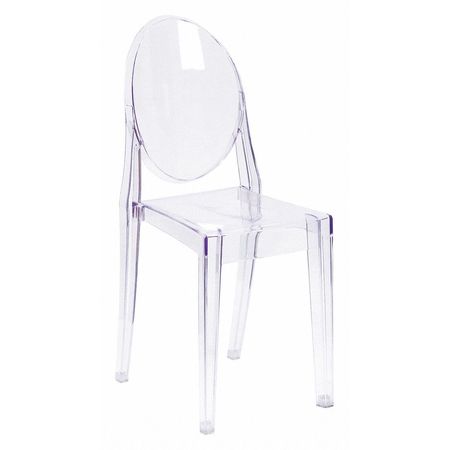 Flash Furniture Clear Stacking Side Chair FH-111-APC-CLR-GG