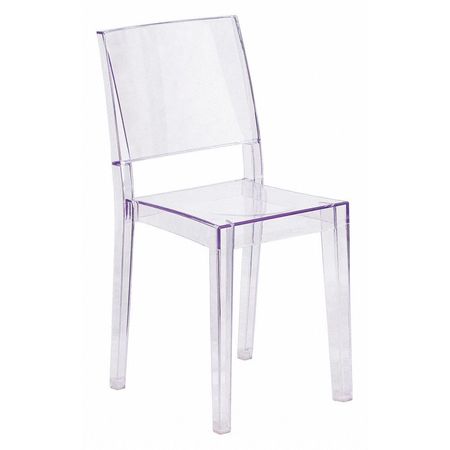 Flash Furniture Phantom Series Transparent Stacking Side Chair FH-121-APC-GG