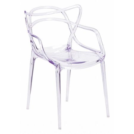 Flash Furniture Clear Stacking Side Chair FH-173-APC-GG