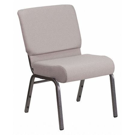 Flash Furniture Church Chair, 25"L33"H, FabricSeat, HerculesSeries FD-CH0221-4-SV-GYDOT-GG