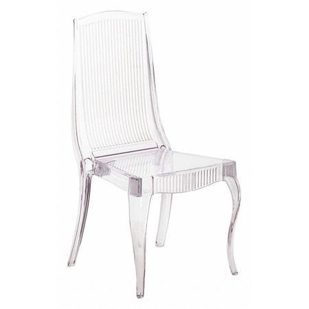 FLASH FURNITURE Crystal Ice Stacking Chair BH-K002-CRYSTAL-GG