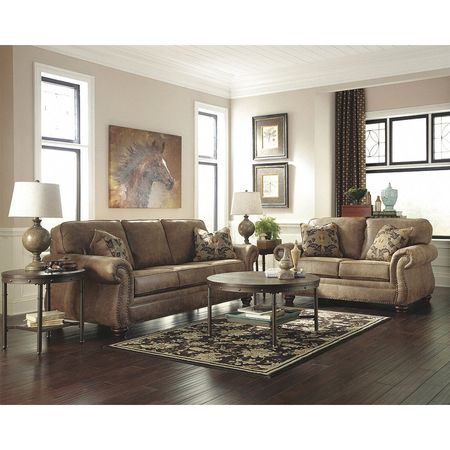 Flash Furniture Earth Leather Living Set, 39" x 38" FSD-3199SET-ERT-GG
