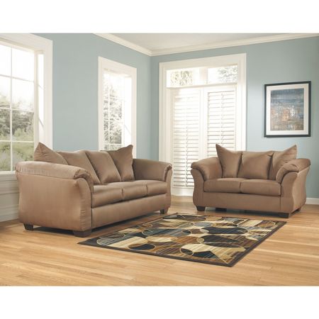 Flash Furniture Mocha Microfiber Living Room Set, 39" x 40" FSD-1109SET-MOC-GG