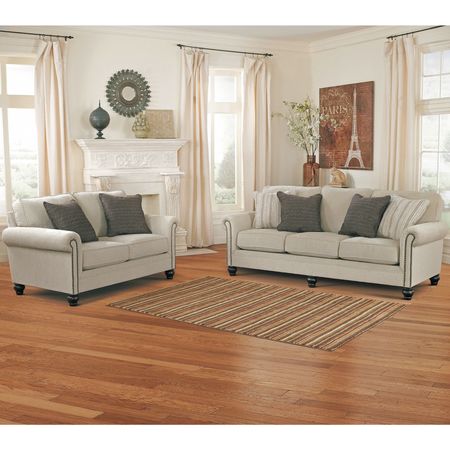 Flash Furniture Linen Living Set, 39" x 39" FSD-1309SET-LIN-GG