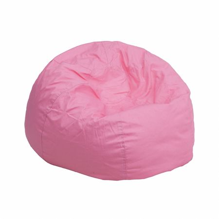 Flash Furniture Bean Bag Chair, 30"L18"H DG-BEAN-SMALL-SOLID-PK-GG