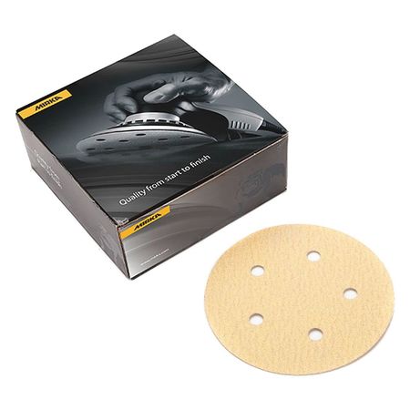 MIRKA PSA, Vacuum Disc, 5", 5H, P150, PK100 23-321-150